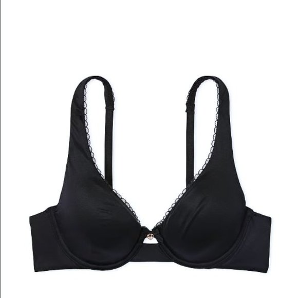 38G Victoria Secret BODY BY VICTORIA Unlined Full Coverage Bra Smooth Microfiber - Picture 2 of 9